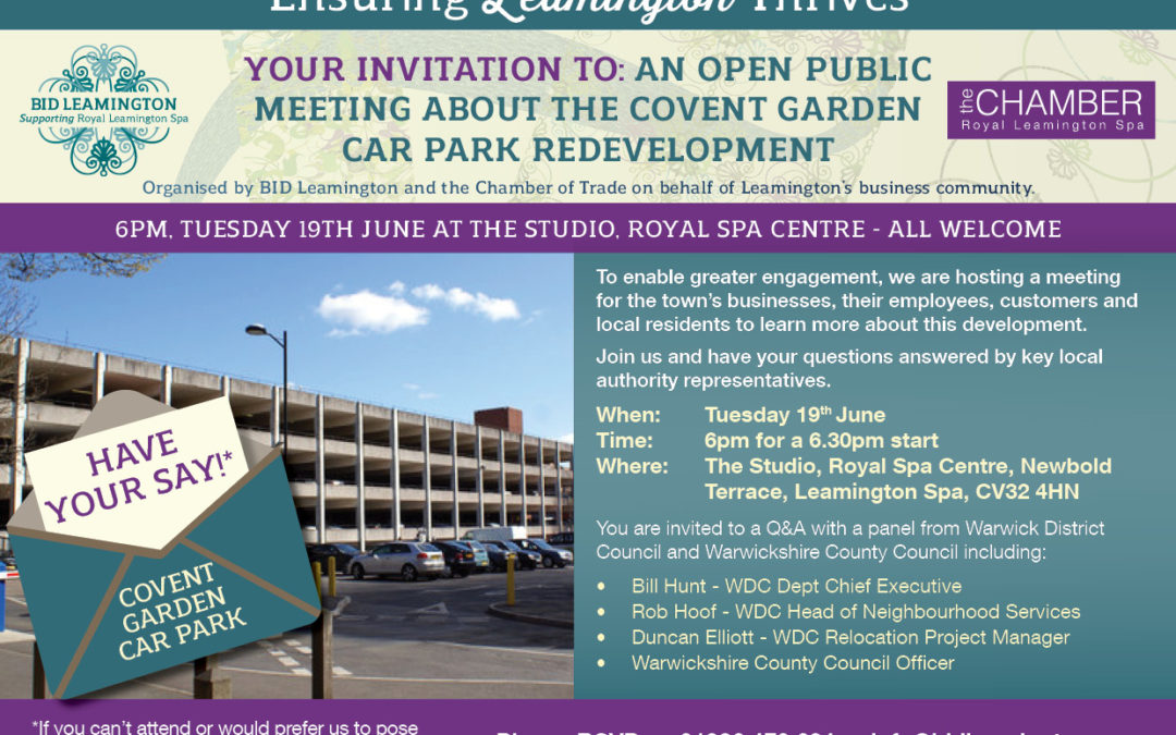 Covent Garden Car Park Meeting