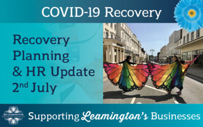 Update – HR & Hospitality, Highways, Recovery: 2nd July