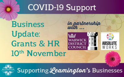 Grants & HR – Important Dates: 10th November