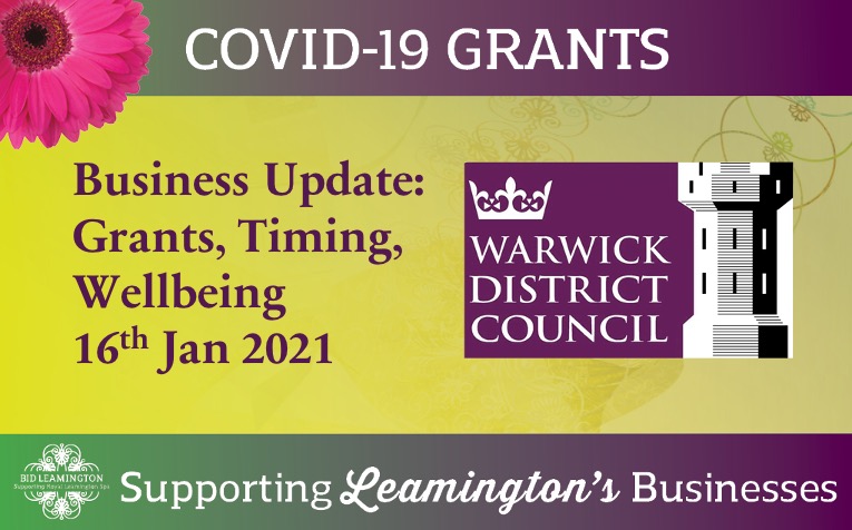 Business Update: Grants, Timing & Wellbeing